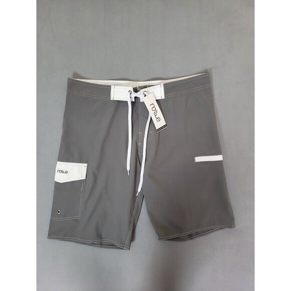 Nonwe Mens Board Shorts Quick Dry with Mesh Lining Swim Trunks Size 34 - Picture 1 of 5